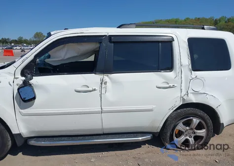 2013 Honda Pilot Ex-L from USA, damaged, VIN 5FNYF4H64DB036881